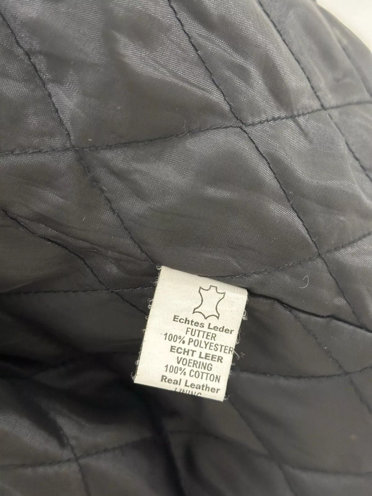 Vintage Vintage 2000s Y2K Lucky Strike Racing Moto Leather Jacket Size US L / EU 52-54 / 3 - 17 Thumbnail