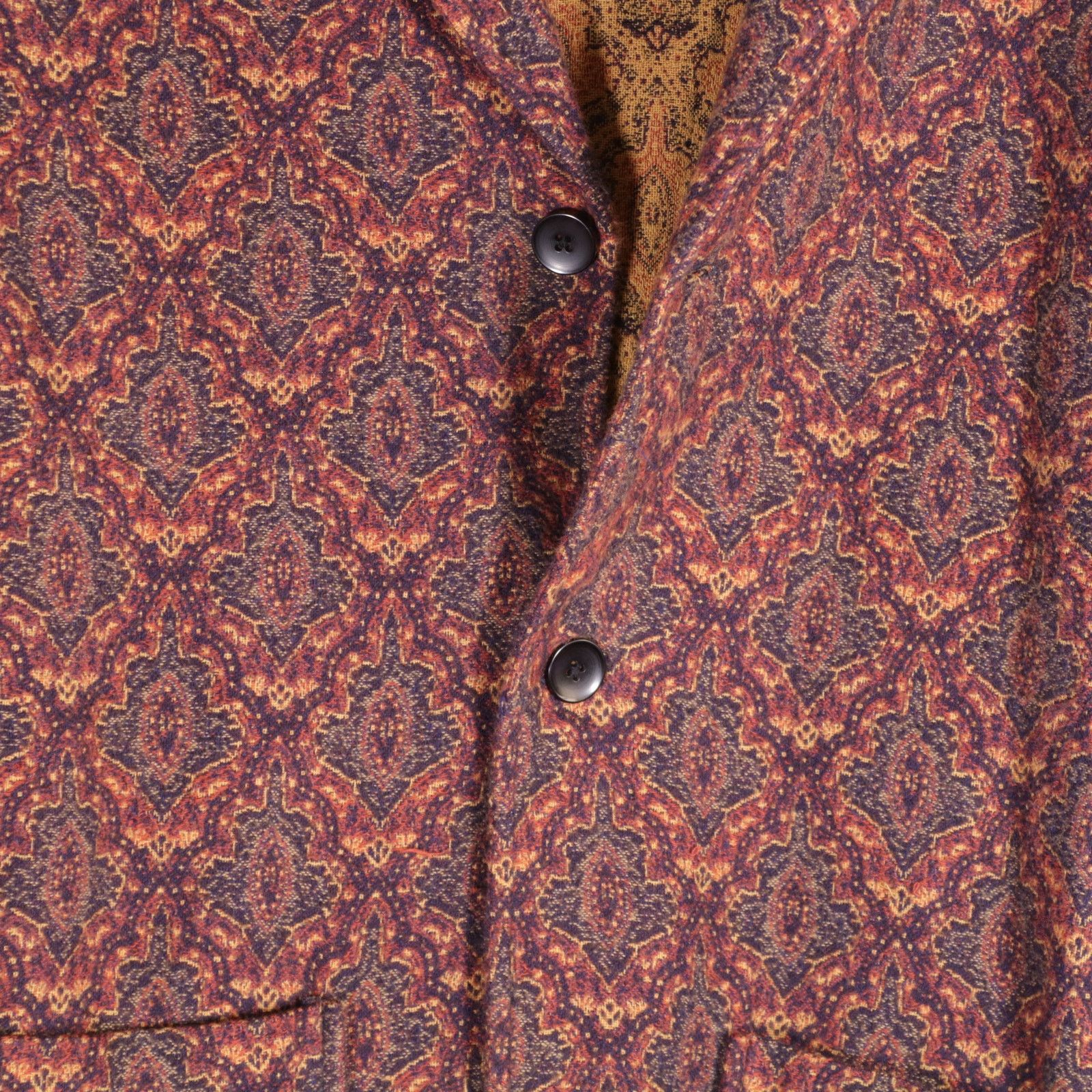 South2 West8 South2 West8 Jacquard Knit Blazer Jacket Size Medium Size 38R - 3 Thumbnail