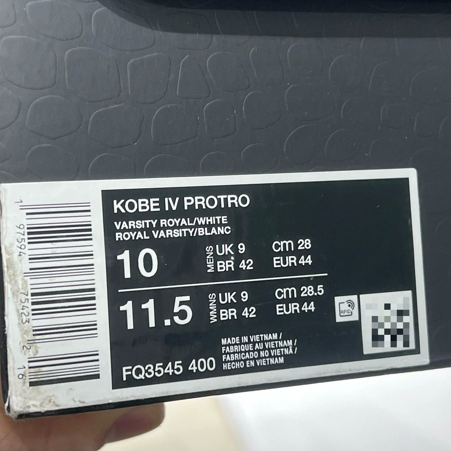 Nike Nike Zoom Kobe 4 Philly Blue 44 OG Box Size US 11 / EU 44 - 9 Thumbnail