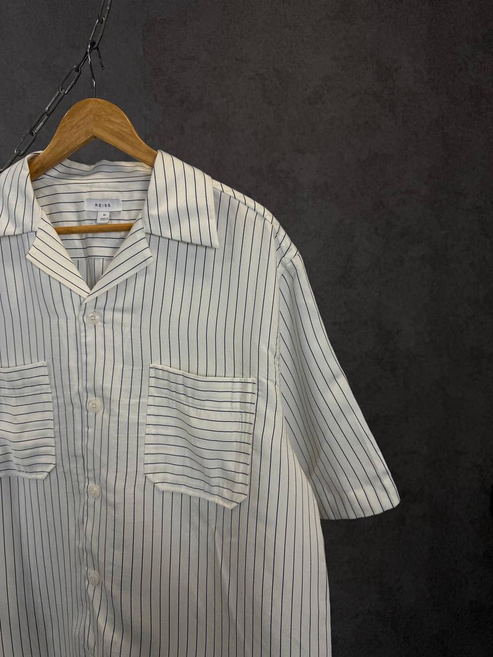 Reiss Reiss designer striped shirt Size US XL / EU 56 / 4 - 2 Thumbnail