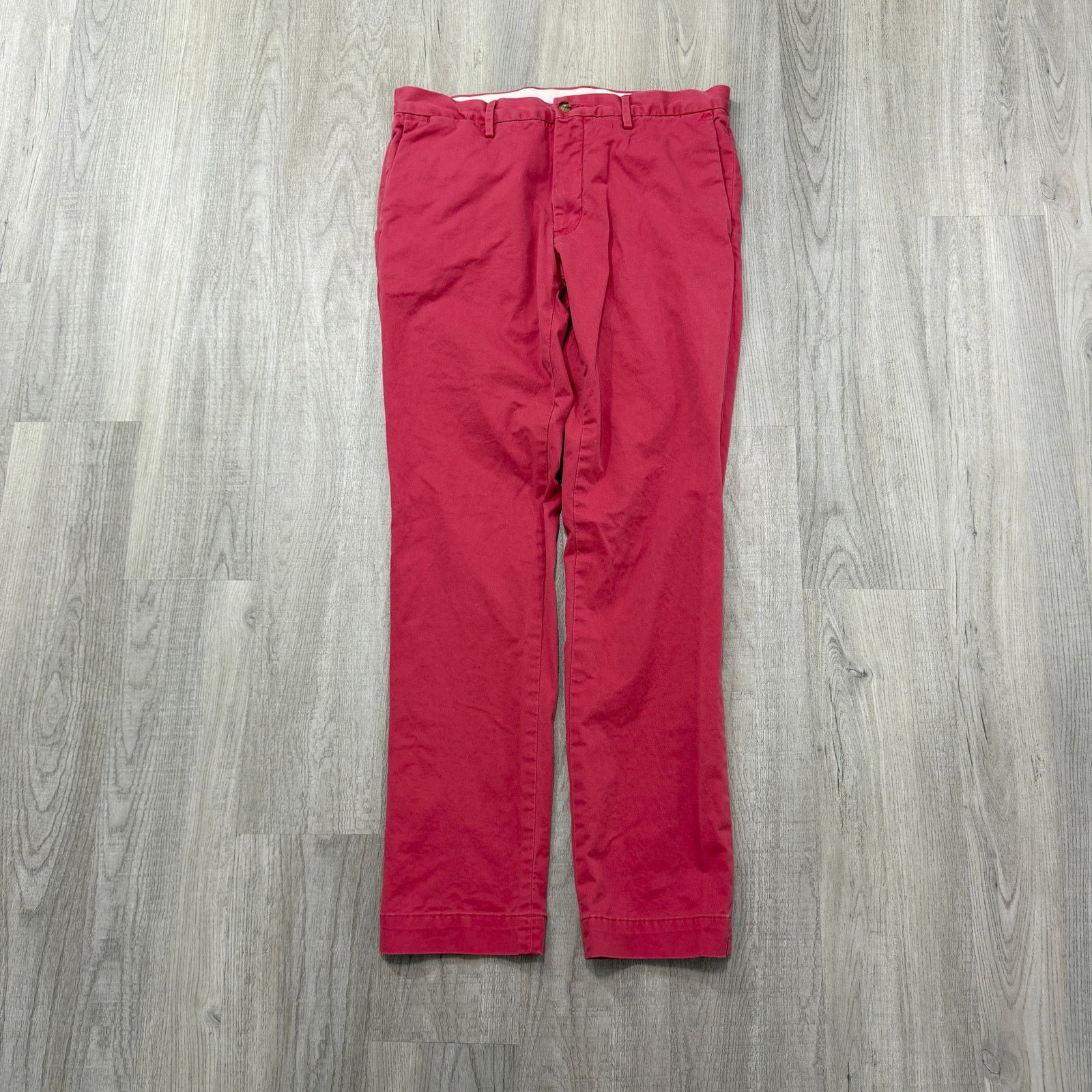 Polo Ralph Lauren Polo Ralph Lauren Classic Cotton Twill Chino Pants 33x32 Size US 33 - 1 Thumbnail