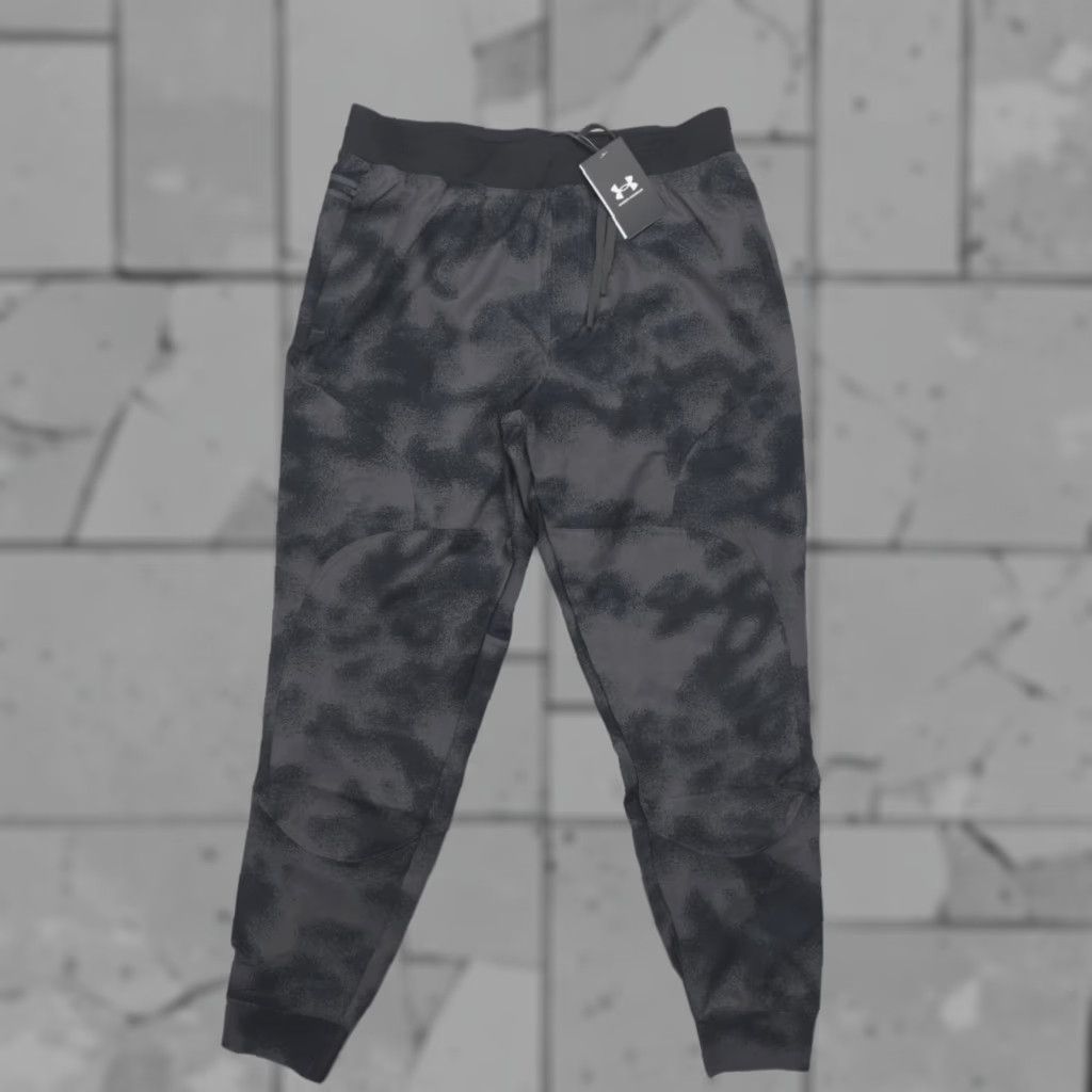 Under Armour Under Armour Unstoppable Joggers Pants Black Camo 4-way Stretch 1352027-010 Size L Mens Size US 33 - 1 Thumbnail