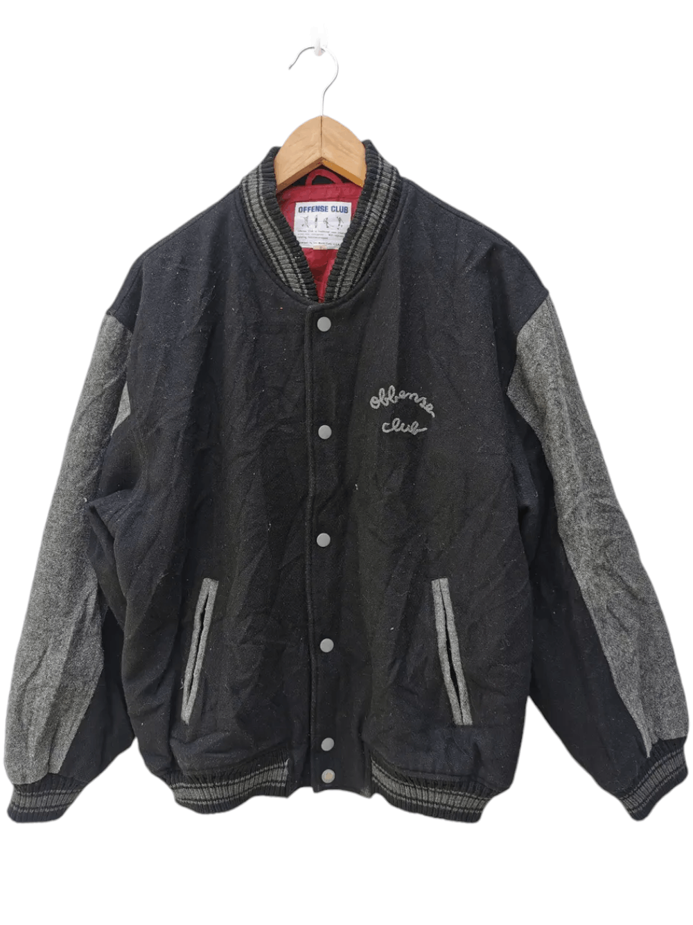 Vintage Offense Club Varsity Jacket