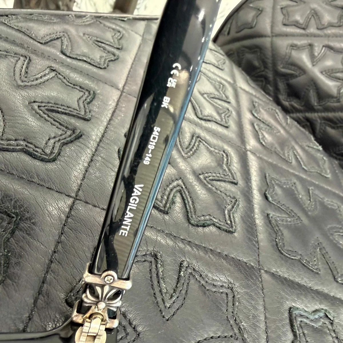Chrome Hearts Chrome Hearts VAGILANTE Glasses silver Size ONE SIZE - 8 Thumbnail