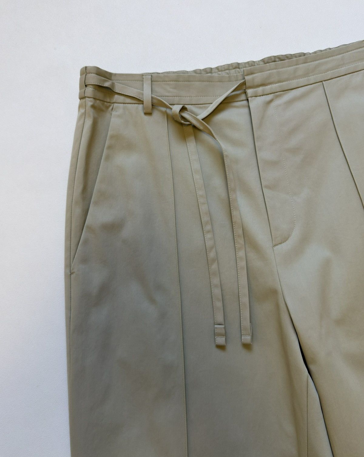 Maison Margiela S/S 20 Wide Leg Pin Tuck Detail Pants Size US 34 / EU 50 - 10 Thumbnail