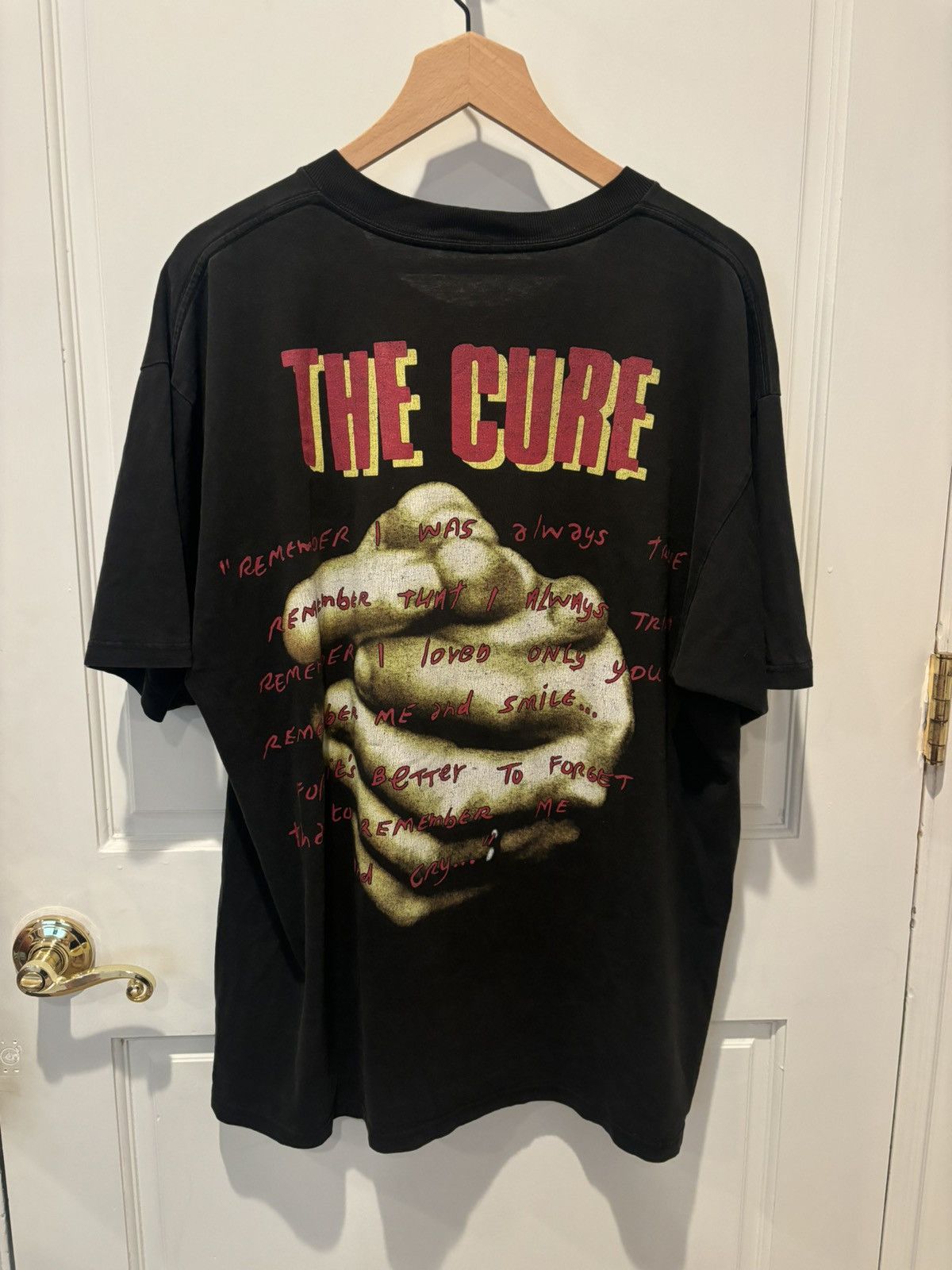 The Cure × Vintage VTG (RARE) 1996 The Cure Distressed Band T XL Size US XL / EU 56 / 4 - 2 Thumbnail