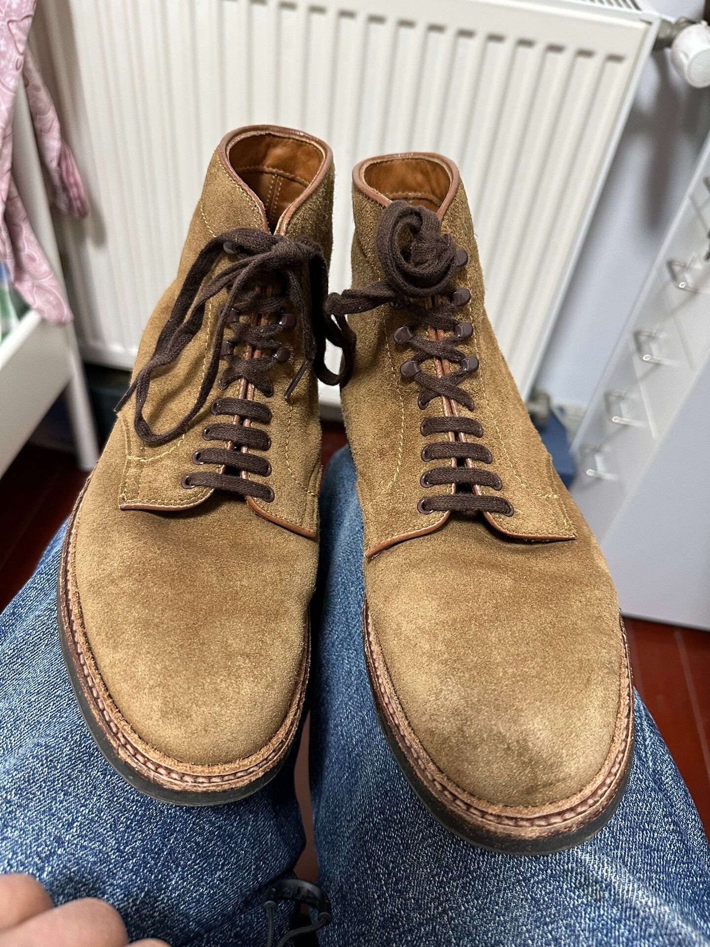 Alden Alden 4511HC Leather Boots Size US 7 / EU 40 - 1 Thumbnail
