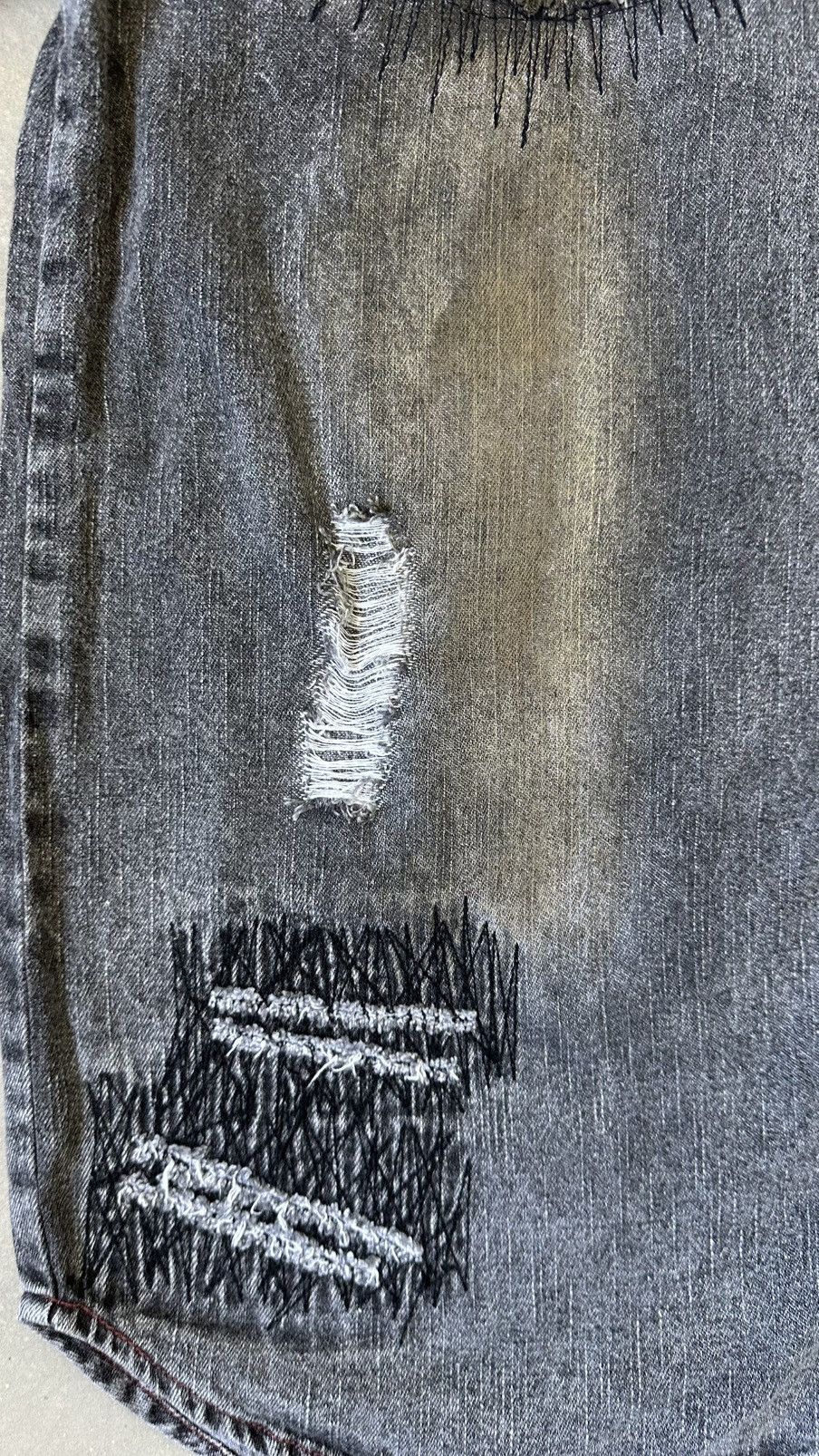 In The Attic VINTAGE IN THE ATTIC DESIGNER DISTRESSED SHIRT Size US M / EU 48-50 / 2 - 2 Thumbnail