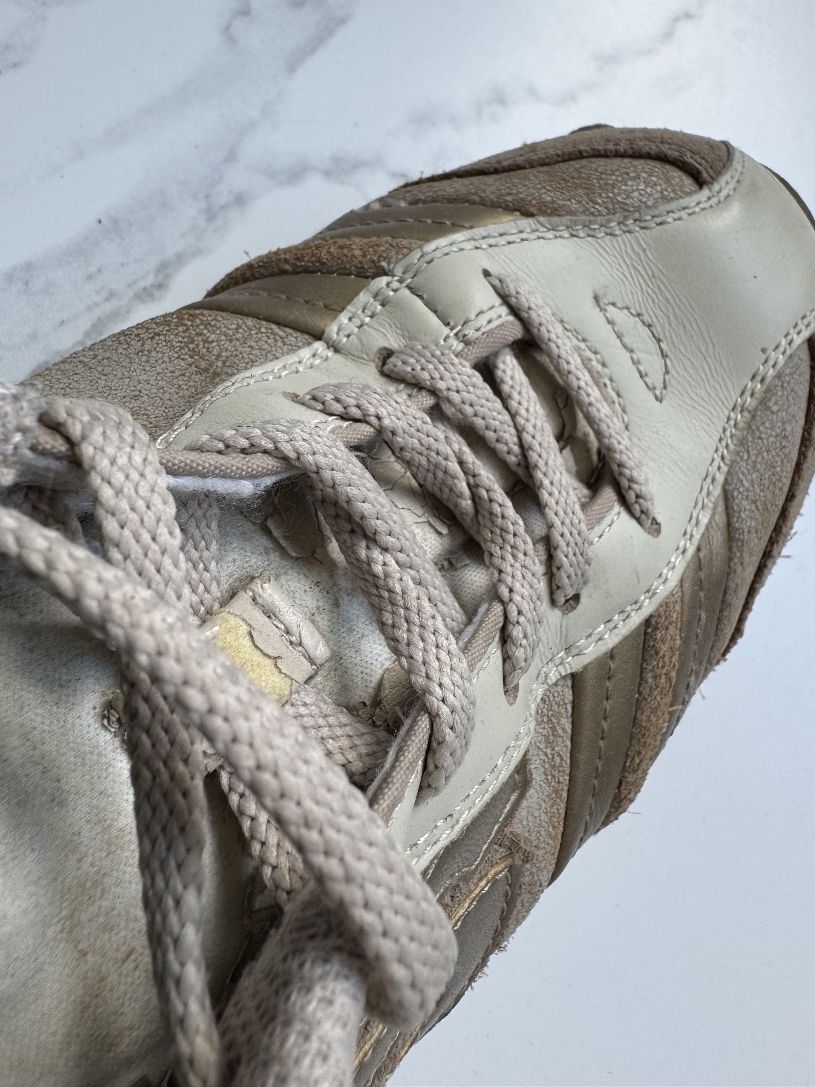 SKECHERS Vintage Skechers Women’s Retro Sneakers Beige Gold Trainers Size US 7 / IT 37 - 12 Thumbnail