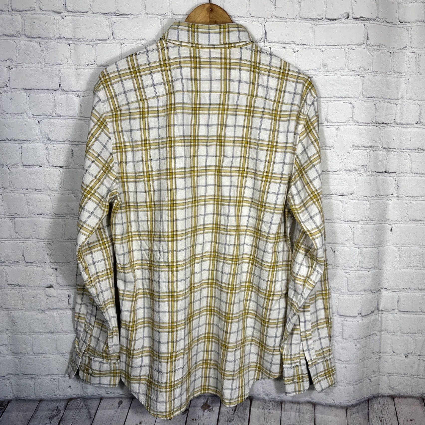 Bonobos Bonobos Shirt Men’s Large Slim Fit Shirt Plaid Button-Up Olive Khaki NEW MSRP 99 Size US L / EU 52-54 / 3 - 5 Thumbnail