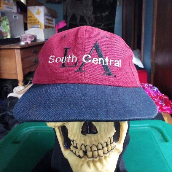 Other Vintage South Central LA Two Tone Snap Hat Cap Size ONE SIZE - 1 Thumbnail