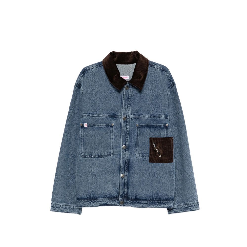 Charles Jeffrey LOVERBOY Charles Jeffrey Loverboy BLUE Jackets - Denim Jackets Size US L / EU 52-54 / 3 - 1 Thumbnail
