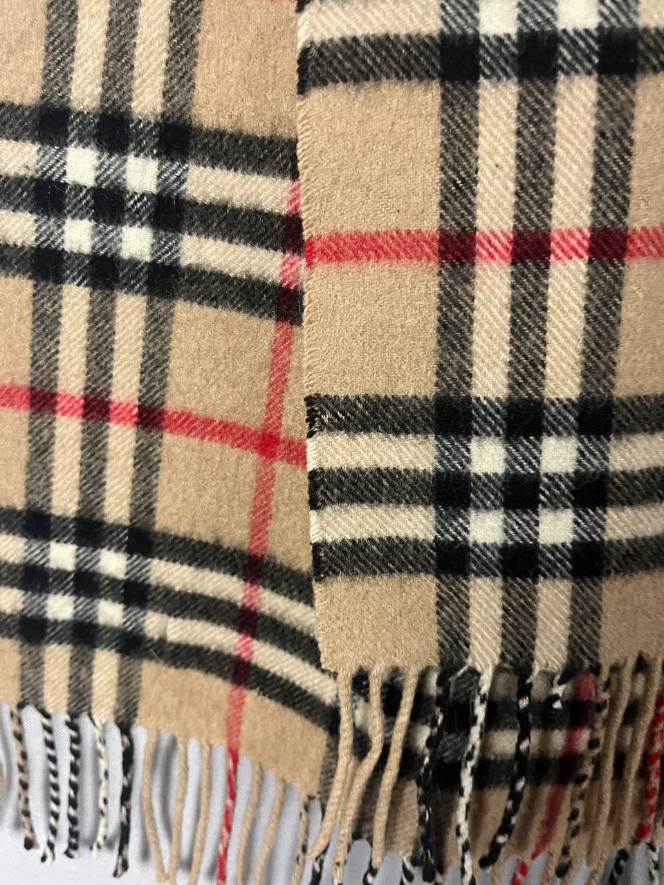 Burberry Burberry Nova Check Scarf Cashmere Size ONE SIZE - 14 Thumbnail