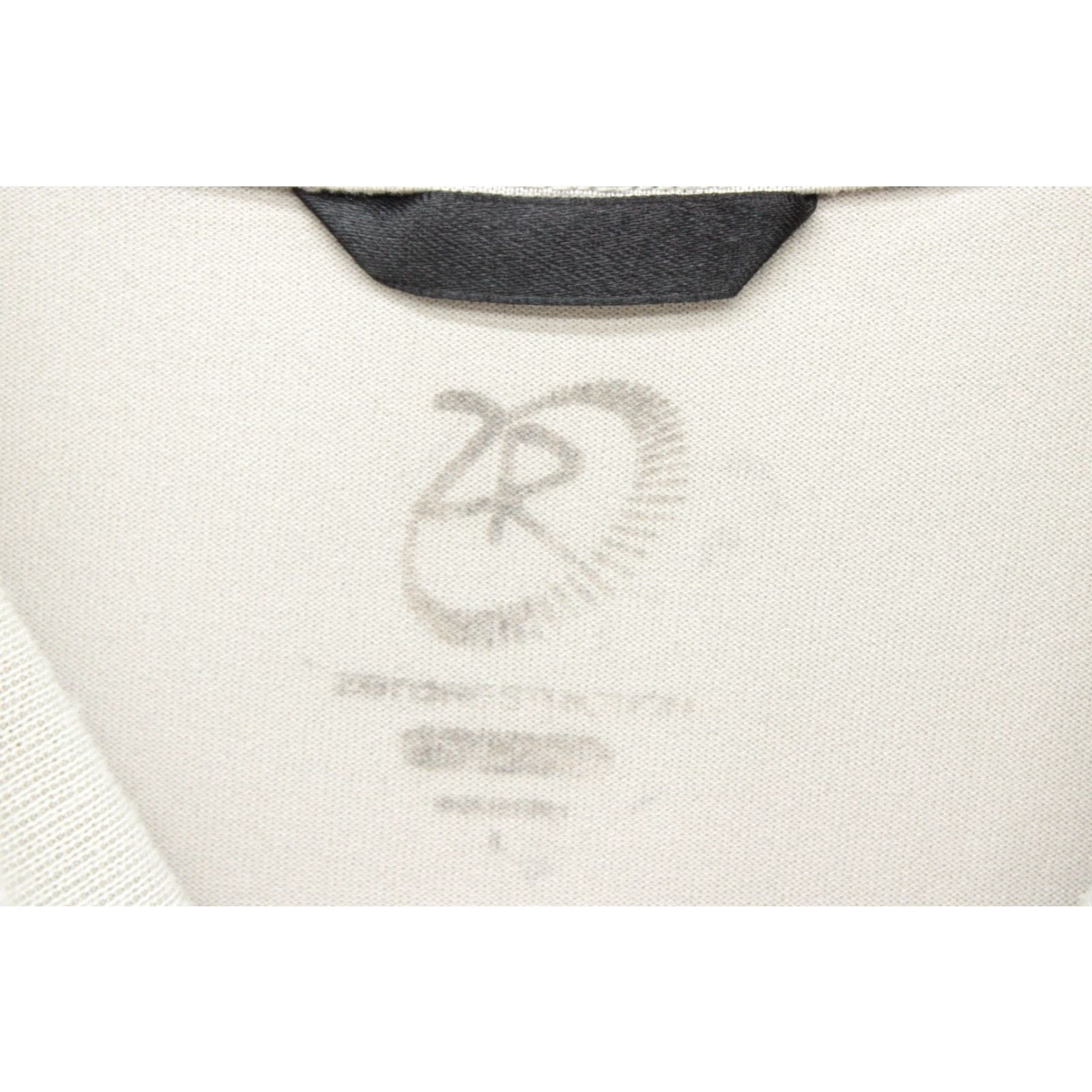 Vintage Zero Restriction Shirt Mens Large Beige Mock Neck Golf Shirt Performance Stretch Size US L / EU 52-54 / 3 - 3 Thumbnail