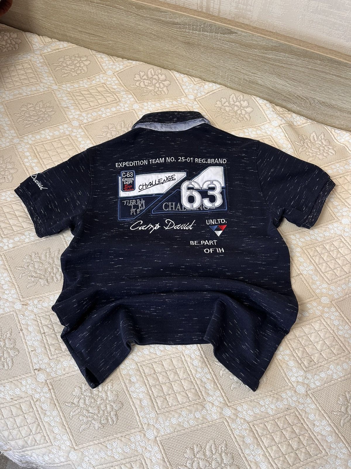 Polo Ralph Lauren 🔥 Camp David Vintage Chief Keef Y2K Ralph Lauren Polo Shirt Size US M / EU 48-50 / 2 - 4 Thumbnail
