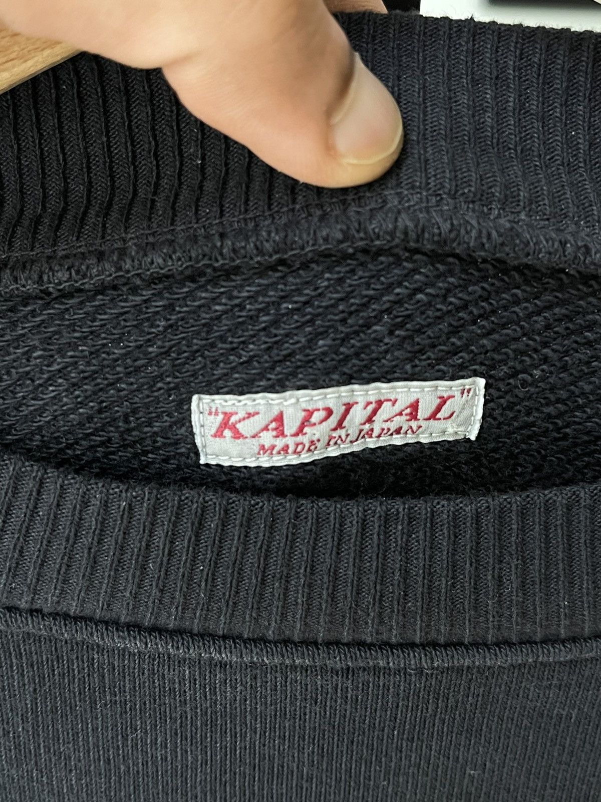 Kapital Kapital 2023 8-Pockets Black Washed Utility Sweater Size US L / EU 52-54 / 3 - 5 Thumbnail