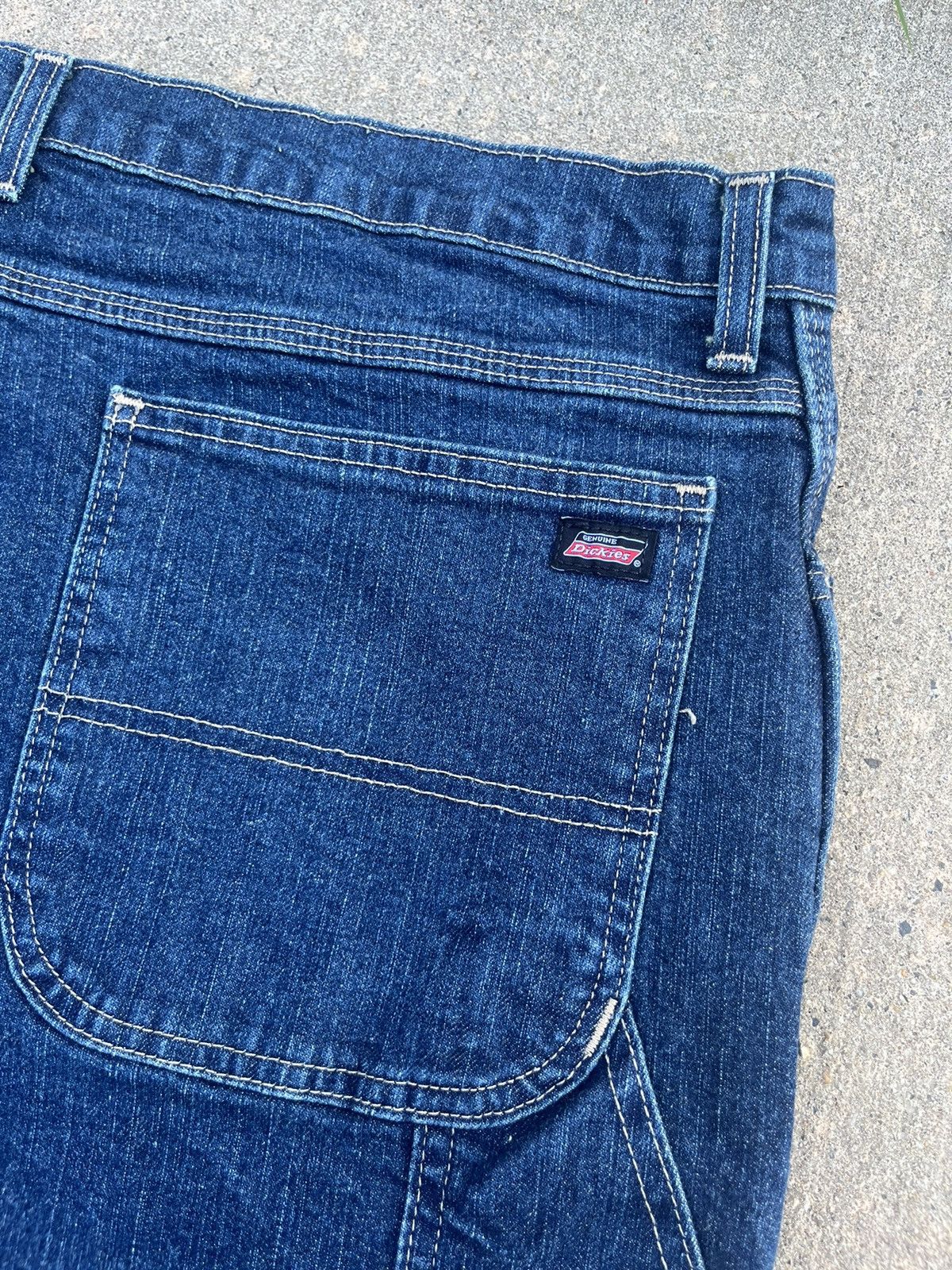 Dickies × Vintage VINTAGE DICKIES GENUINE WORK JEANS BIG SIZE Size US 42 / EU 58 - 4 Thumbnail