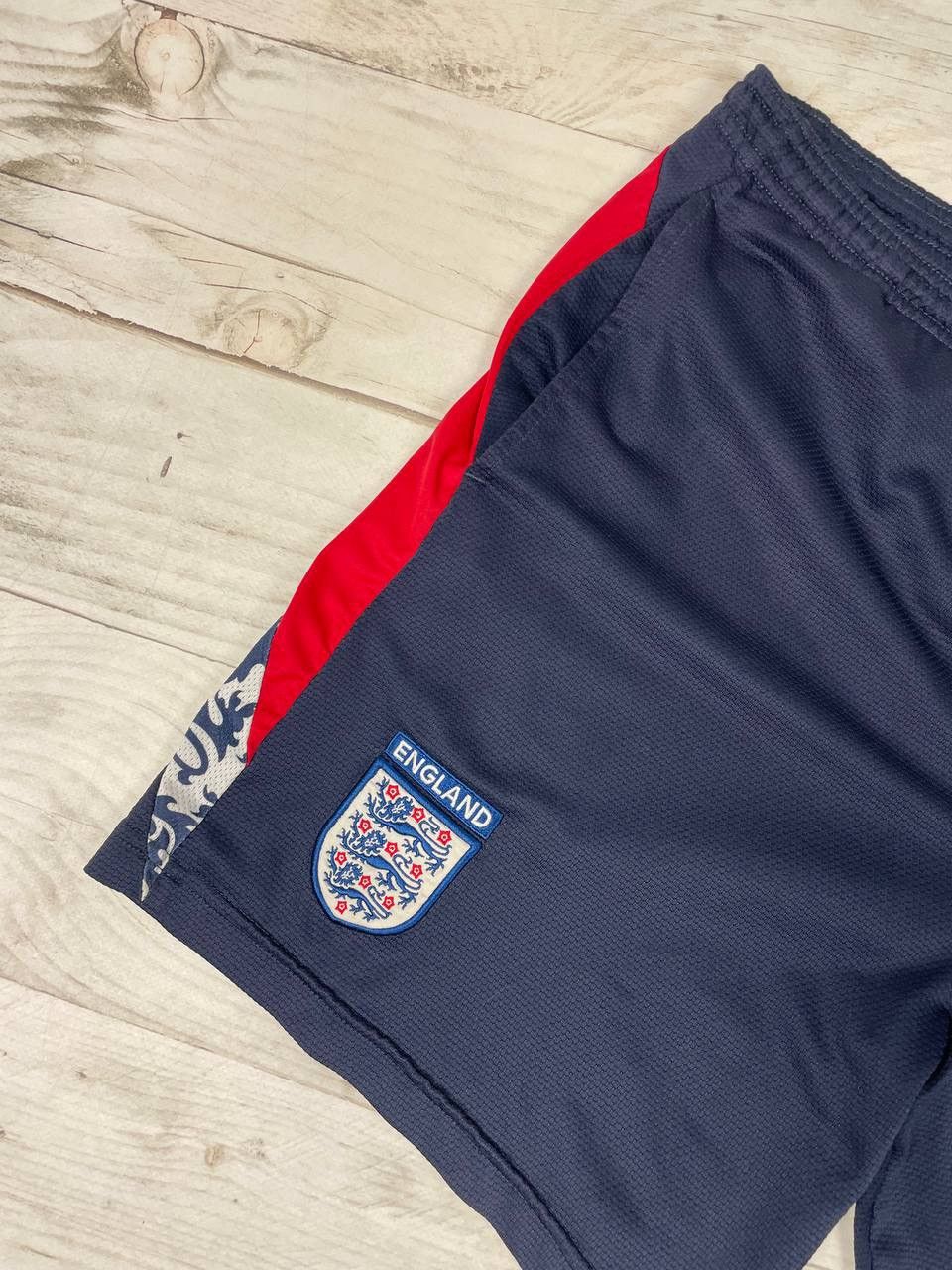 Umbro Vintage Umbro England 2007 2009 Training Soccer Shorts Size US 34 / EU 50 - 5 Thumbnail