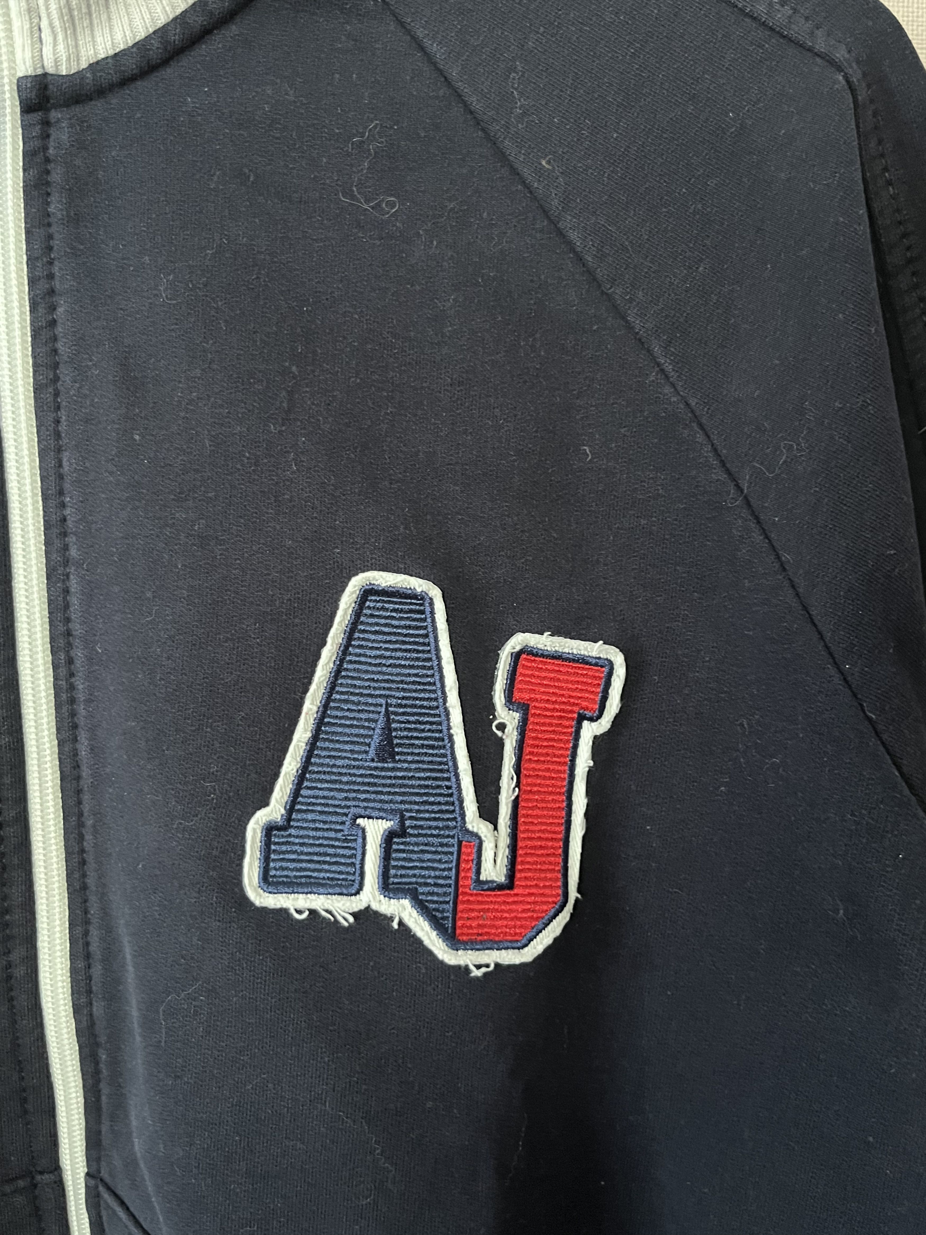 Armani Armani Jeans Vintage AJ Zip Sweatshirt Track Jacket Blue Size US L / EU 52-54 / 3 - 5 Thumbnail