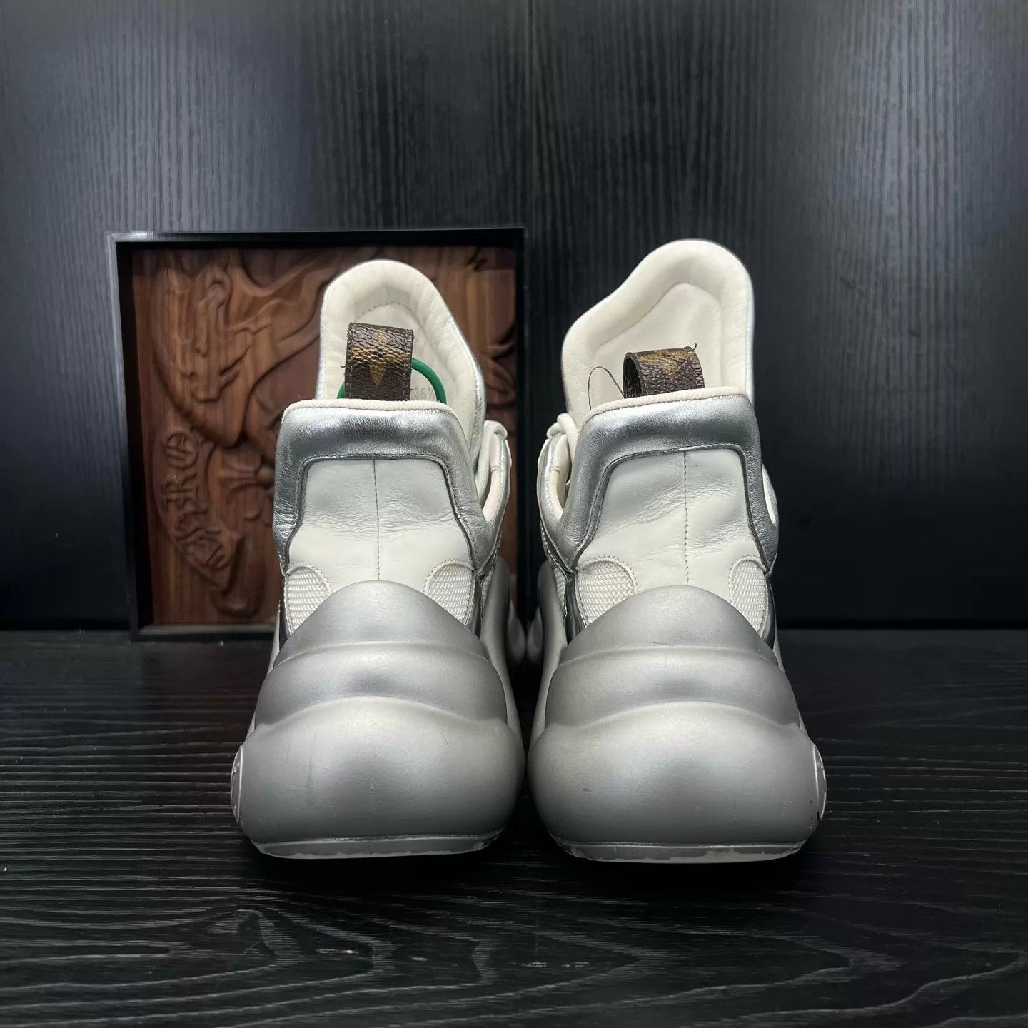 Louis Vuitton LV Archlight Silver/White 36.5 Original Box Size US 6 / IT 36 - 6 Thumbnail