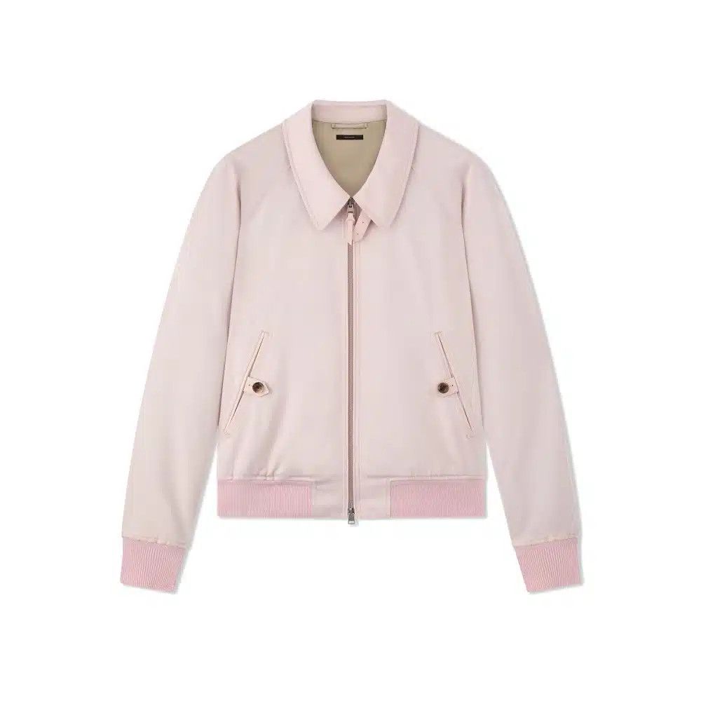 Tom Ford o1loc1c0325 OBS005 Blouson Jacket in Pink Size US XXL / EU 58 / 5 - 1 Thumbnail