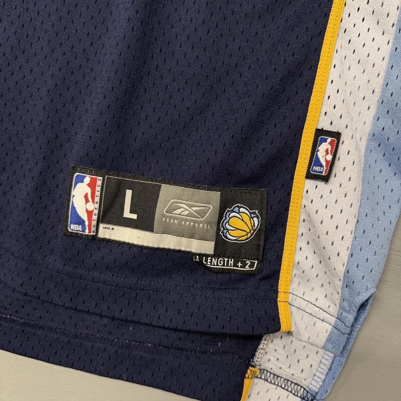 Reebok Memphis Grizzlies Mike Miller Reebok STITCHED Jersey Large Size US L / EU 52-54 / 3 - 3 Thumbnail