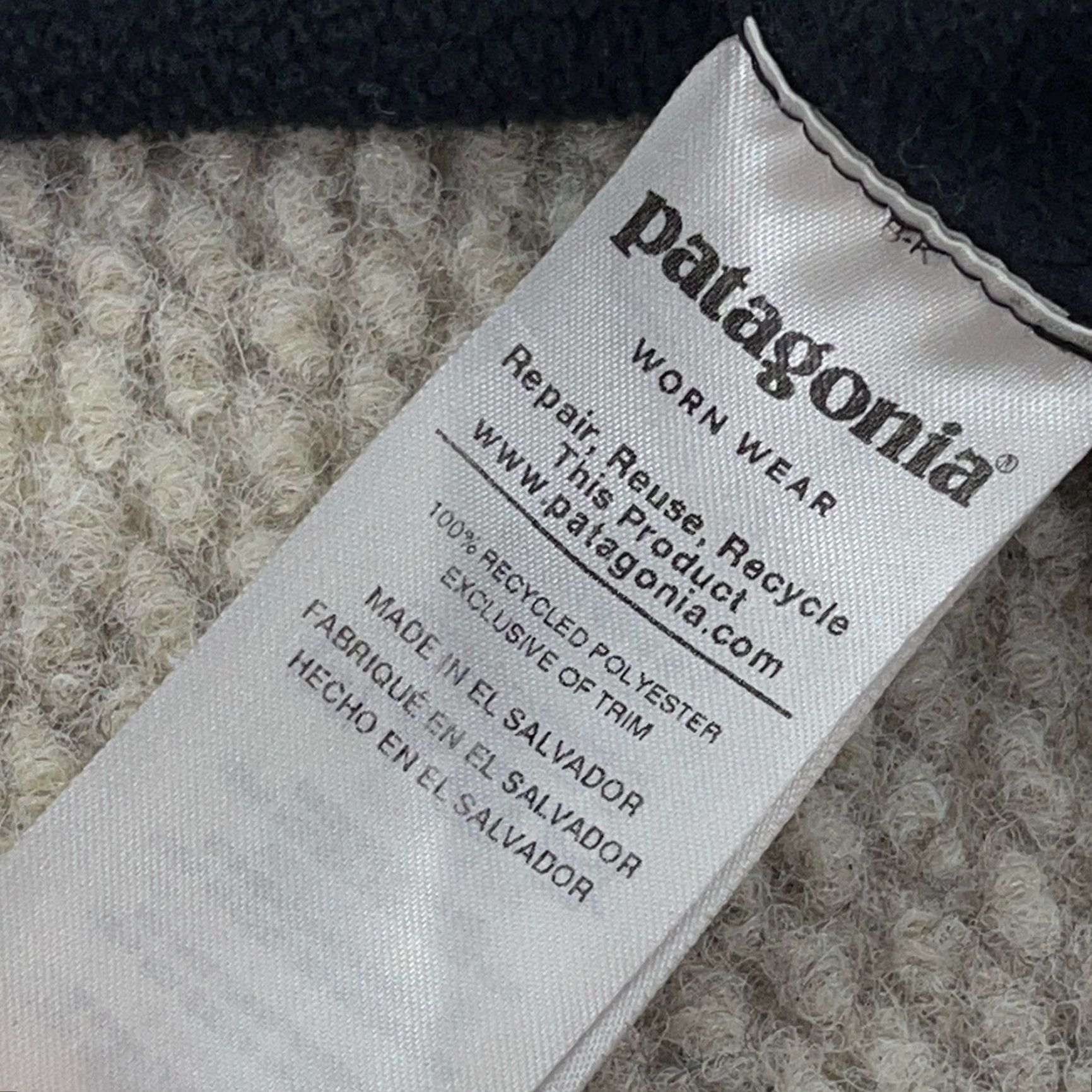 Patagonia Patagonia Sweater Women Large Black Pullover Fleece 1/4 Zip Jacket Size L / US 10 / IT 46 - 7 Thumbnail