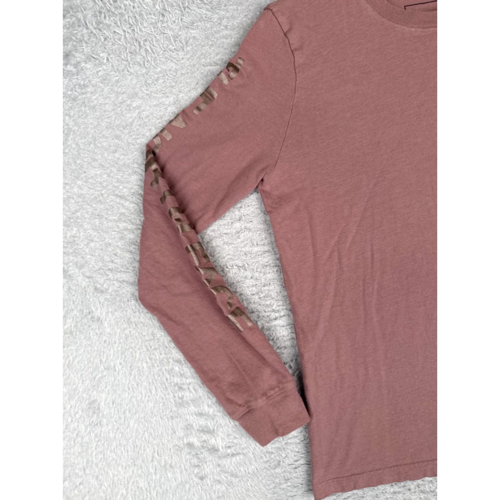 The North Face The North Face Shirt Women XS Purple Long Sleeve Crew Neck 100% Cotton Size XS / US 0-2 / IT 36-38 - 3 Thumbnail