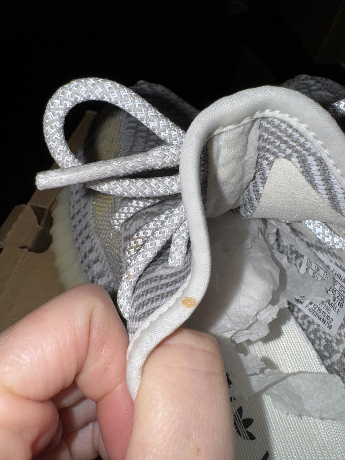 Adidas × Yeezy Adidas Yeezy Boost 350 V2 static non-reflective sz 6Y Size US 6 / EU 39 - 13 Thumbnail