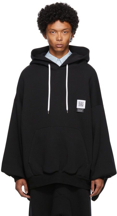 Fumito Ganryu Fumito Ganryu Black Kimono Hoodie Size US L / EU 52-54 / 3 - 7 Thumbnail