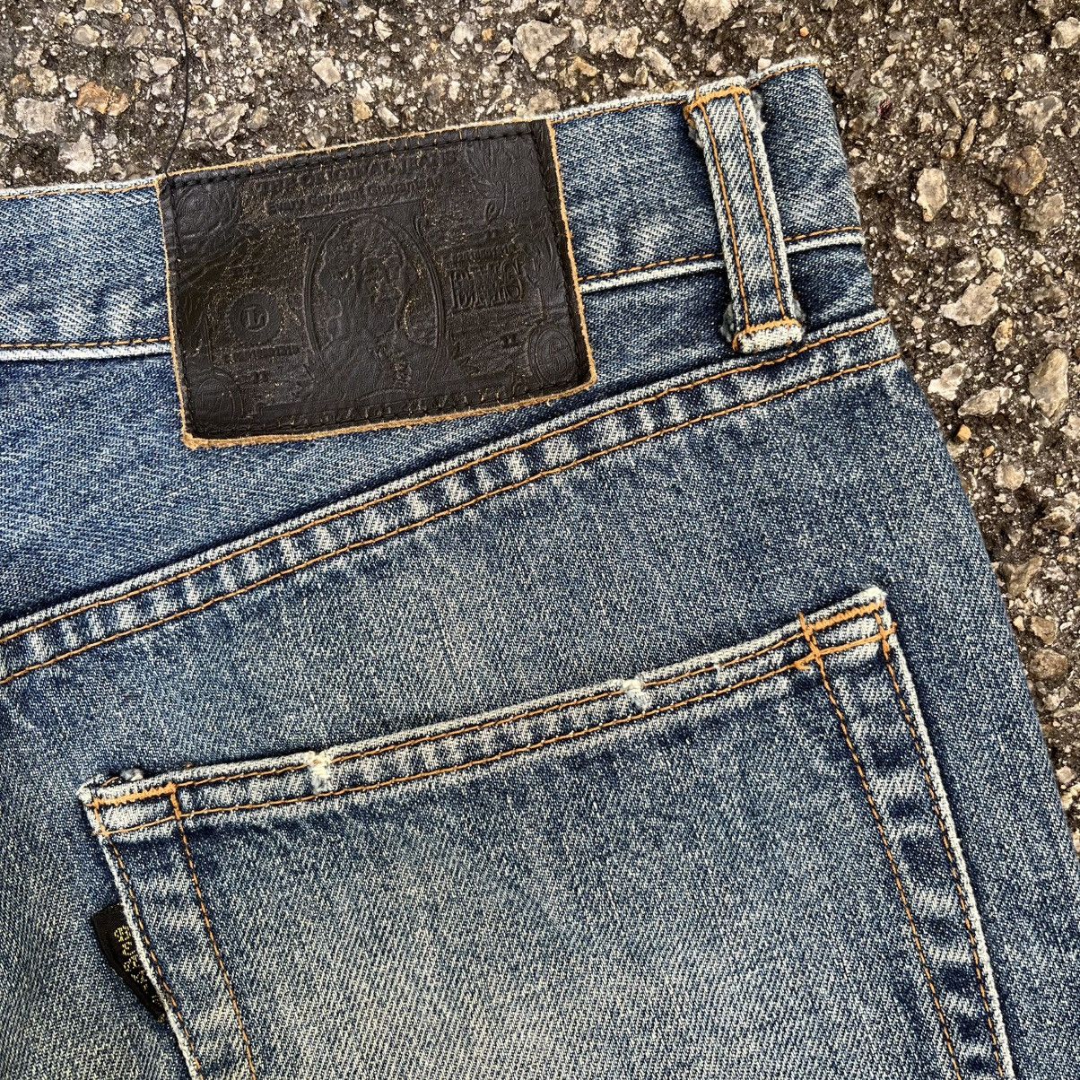 Japanese Brand Beams Japan Jeans Distressed Patchwork Sashiko Denim Size US 30 / EU 46 - 13 Thumbnail