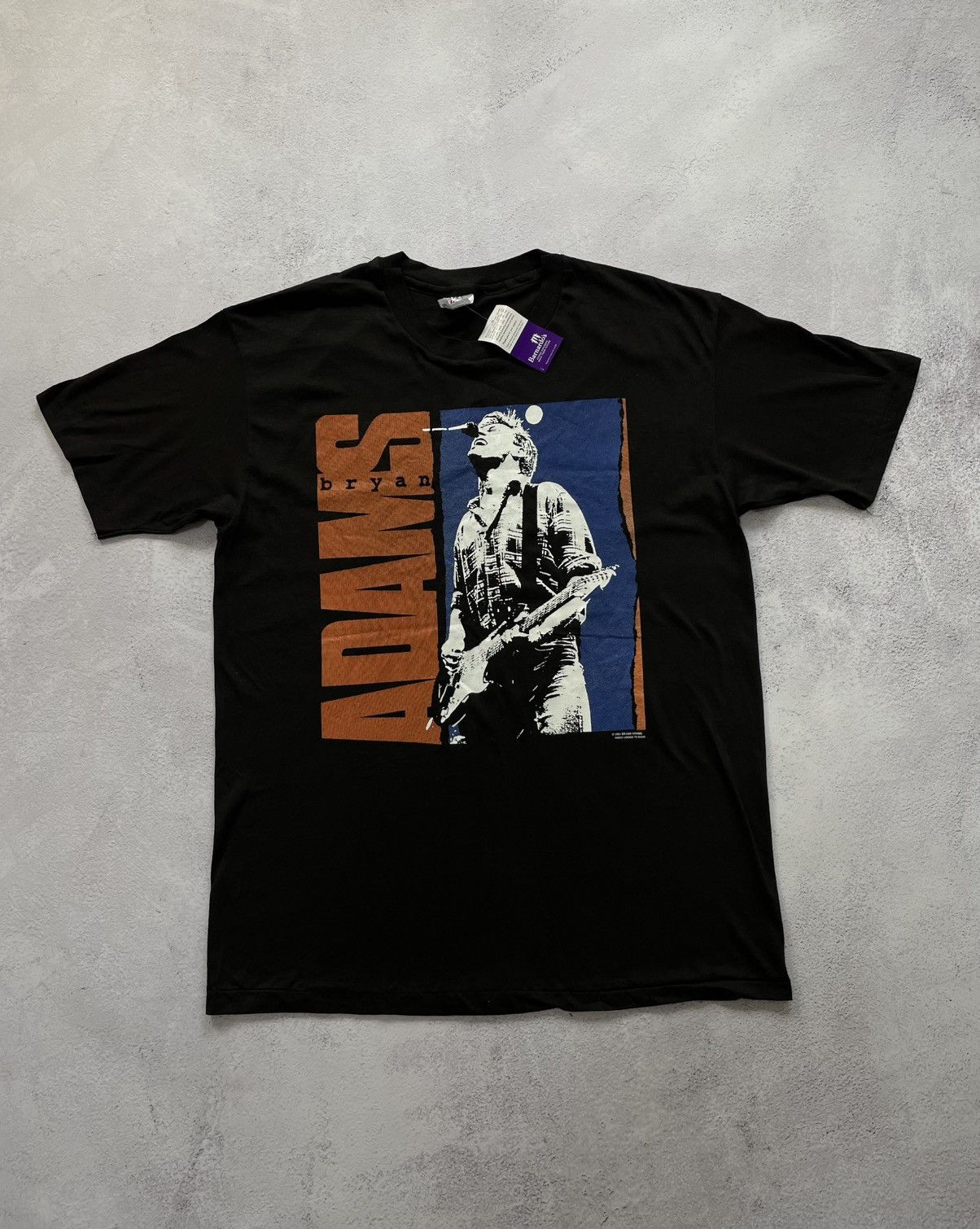 Band Tees × Vintage Vintage Bryan Adams Waking Up The World T-Shirt Music 1991 Size US XL / EU 56 / 4 - 1 Thumbnail