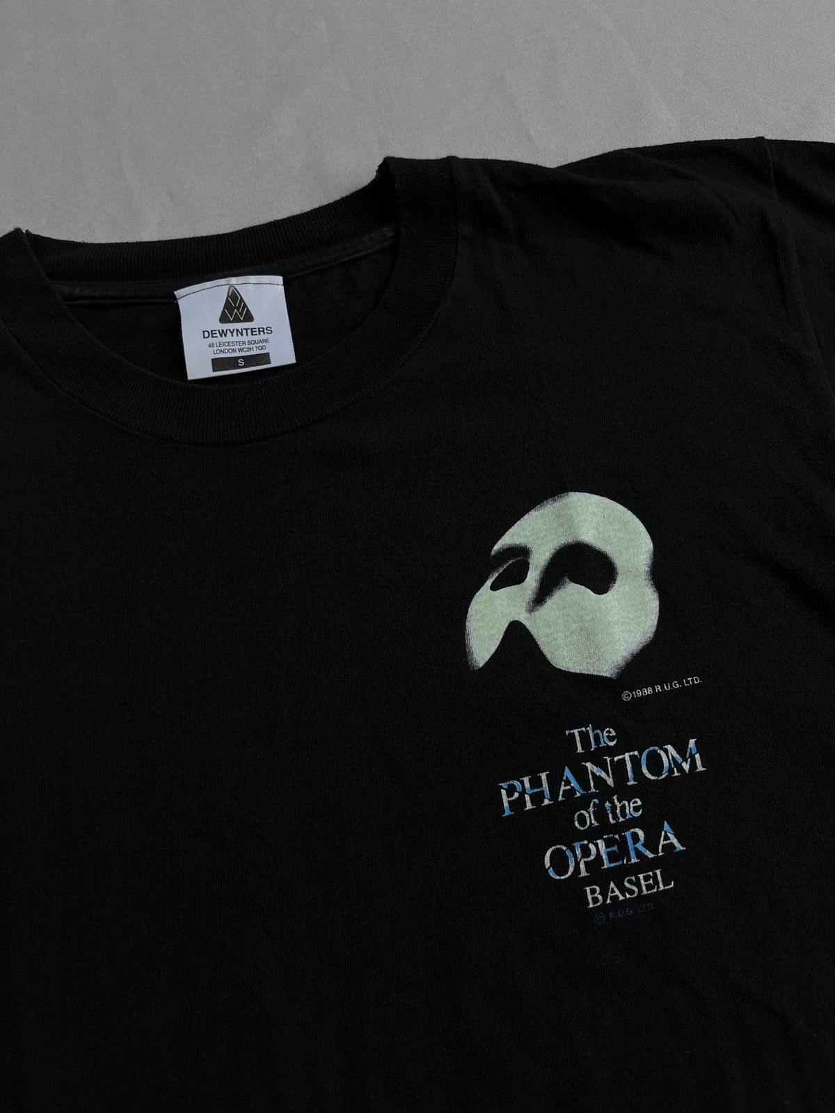 Band Tees 1988 The Phantom Of the Opera Vintage Single Stitch T-shirt Size US S / EU 44-46 / 1 - 4 Thumbnail