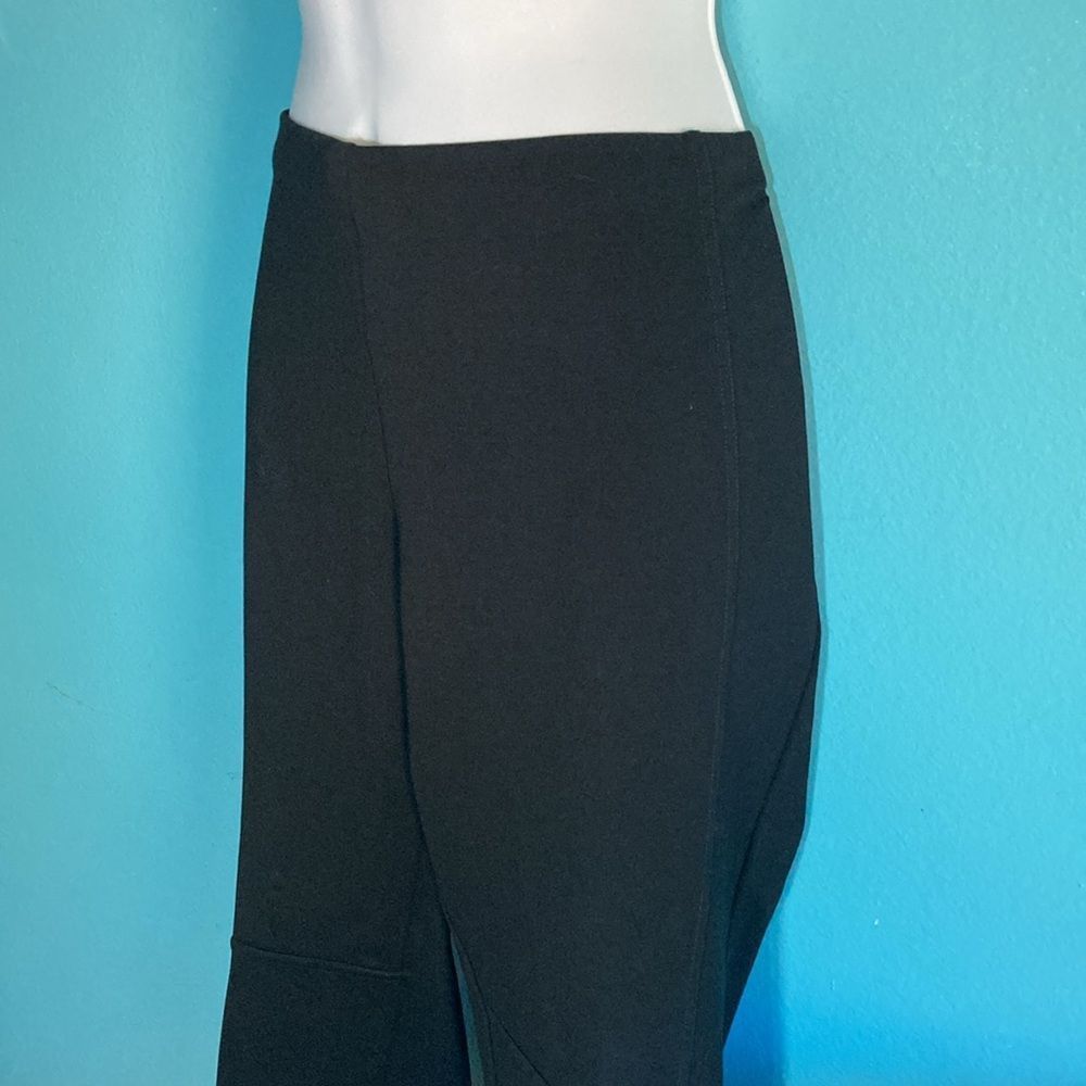 Eileen Fisher Eileen Fisher Black Size M Seamed Lower Rise Legging Pants R Size 30" / US 8 / IT 44 - 8 Thumbnail