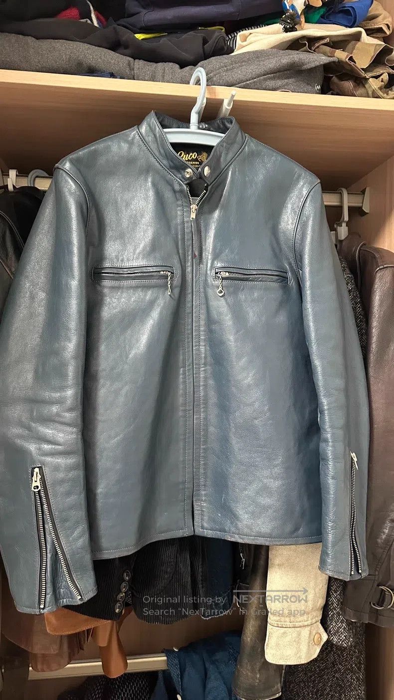Buco Buco Leather jacket J100 Size US XXS / EU 40 - 1 Thumbnail