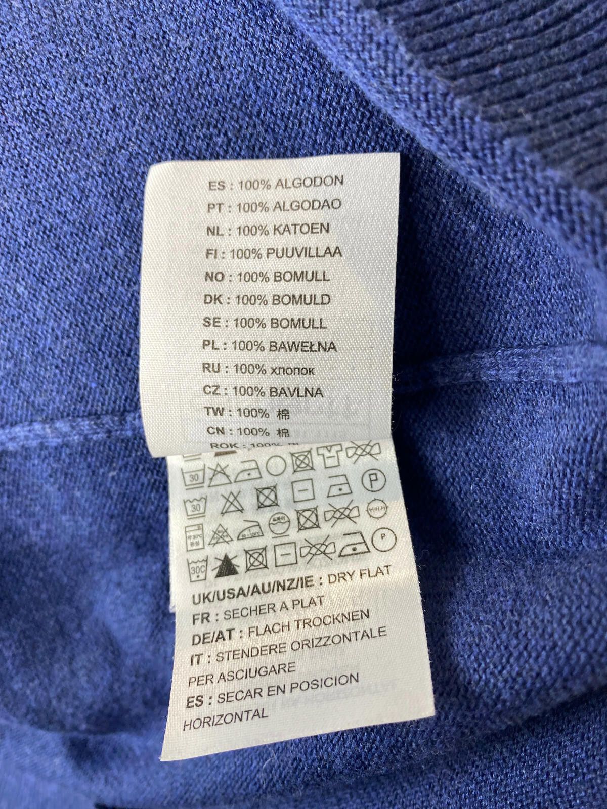 Carhartt Carhartt WIP Blue Cotton Swetshirt Playoff Sweater Size L Size US L / EU 52-54 / 3 - 10 Thumbnail