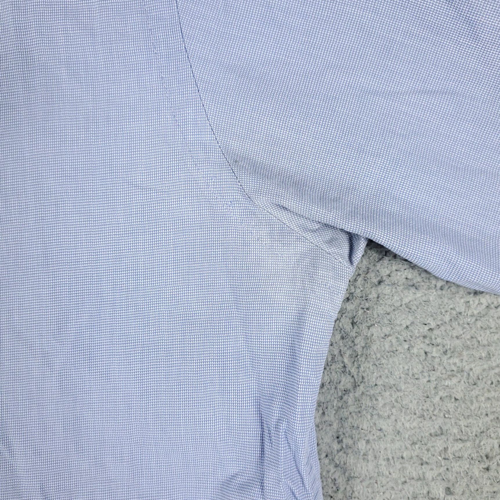 Ralph Lauren Ralph Lauren Shirt Mens 16 Blue Pony Dress Shirt Long Sleeve Button-Down Non-Iron Regular Fit, Blue, 16, Classic American Style Mens Shirt Size US L / EU 52-54 / 3 - 5 Thumbnail
