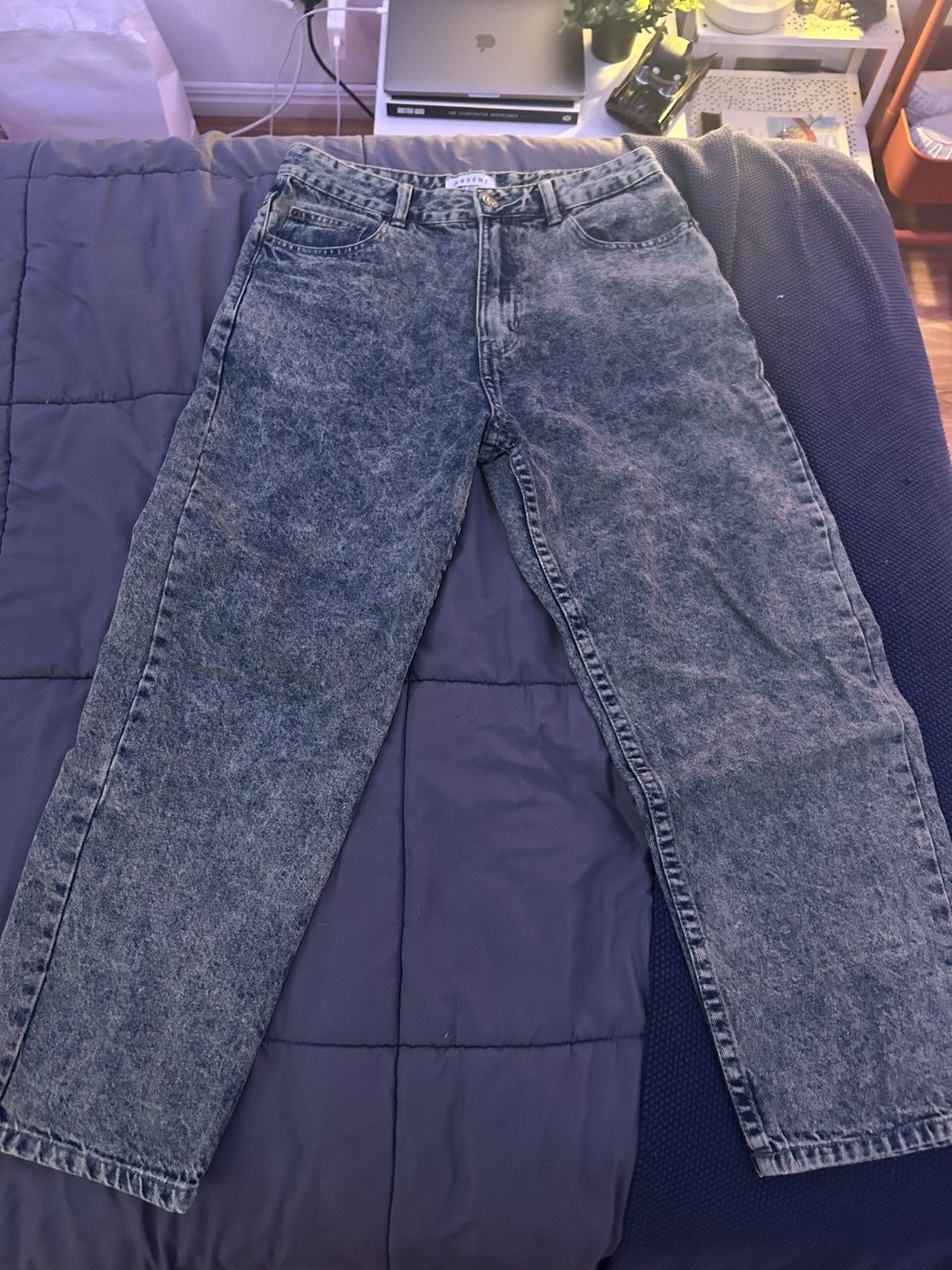 Absent Green washed denim Size US 30 / EU 46 - 1 Thumbnail