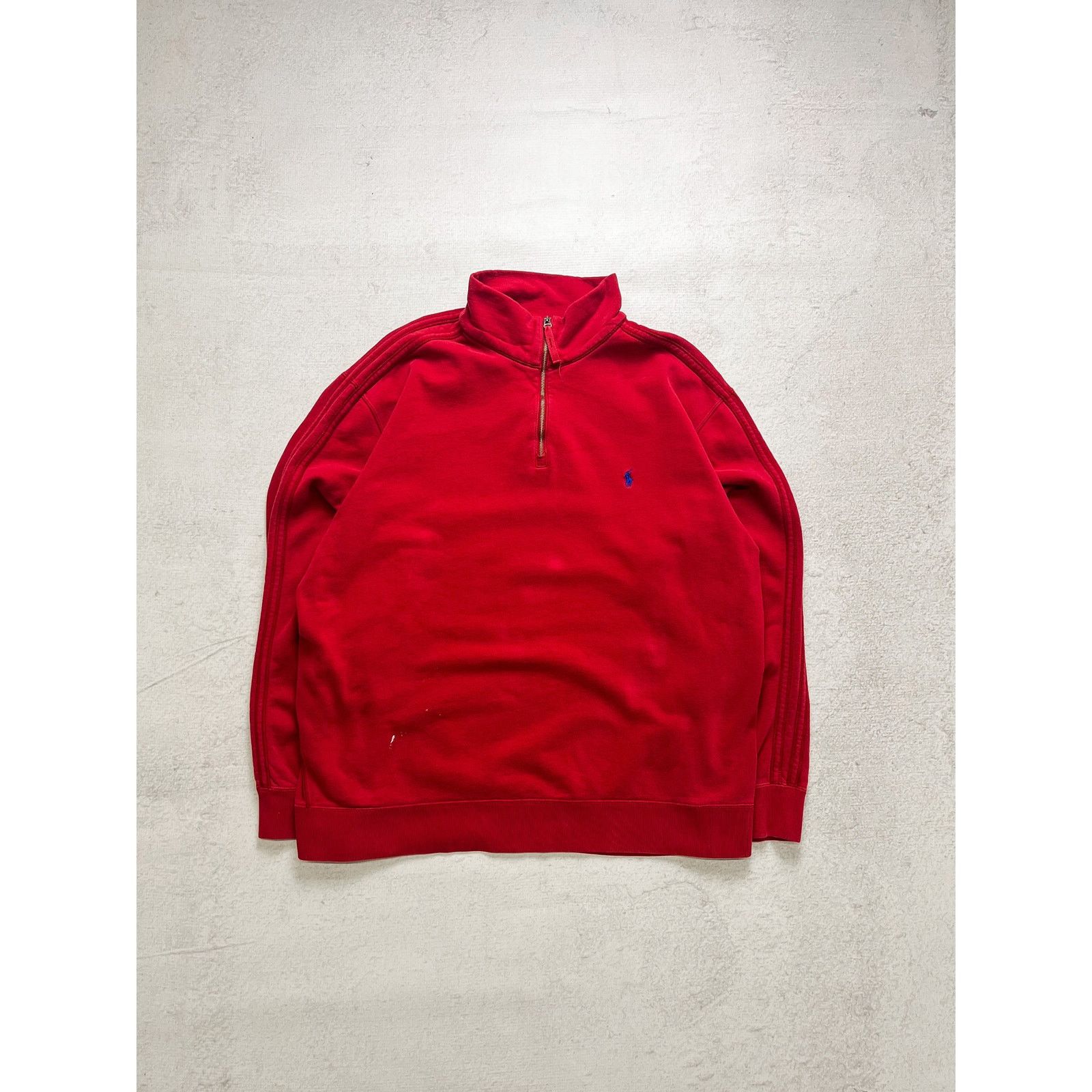 Polo Ralph Lauren Vintage 90s Polo Ralph Lauren 1/4 Zip Sweatshirt - Men's XL Size US XL / EU 56 / 4 - 1 Thumbnail