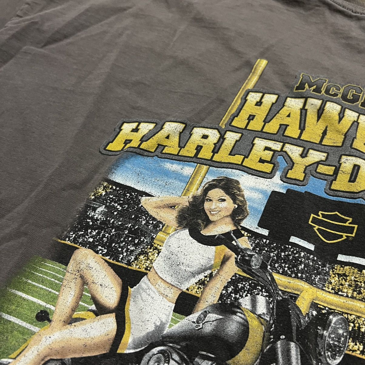 Harley Davidson Vintage Harley Davidson Motorcycle Biker T shirt Hawkeye Size US XXL / EU 58 / 5 - 6 Thumbnail