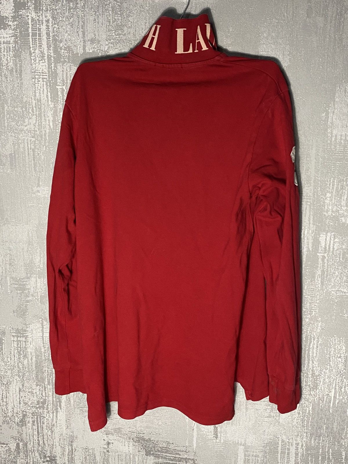 Polo Ralph Lauren Vintage Rugby Polo Ralph Lauren T Shirt Long Sleeve Logo Size US L / EU 52-54 / 3 - 7 Thumbnail