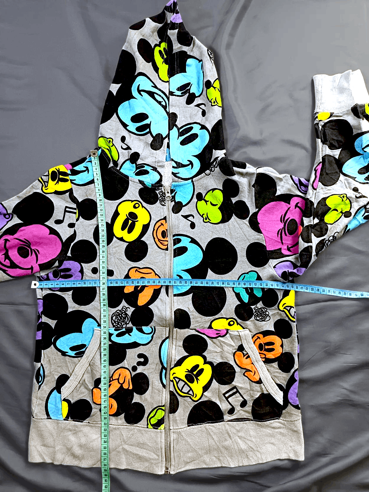 Cartoon Network × Disney × Mickey Mouse TOKYO DISNEY RESORT Mickey Mouse All Over Print Zip Hoodie Size US M / EU 48-50 / 2 - 11 Thumbnail