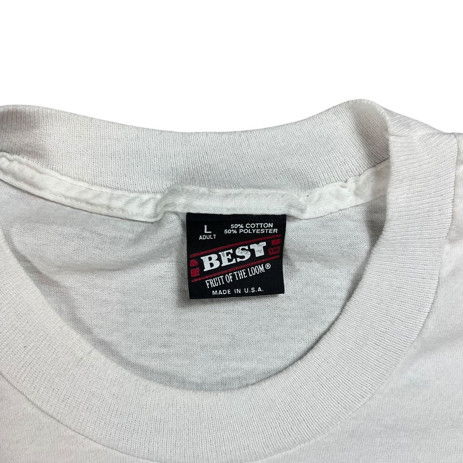 Fruit Of The Loom × Vintage Vintage 90s “The Wall” Vietnam Veterans’ Memorial art tee Size US L / EU 52-54 / 3 - 6 Thumbnail