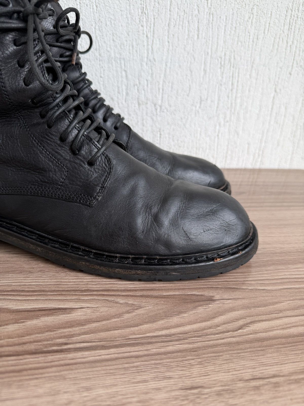 Ann Demeulemeester Lace up combat boots Size US 13 / EU 46 - 4 Thumbnail