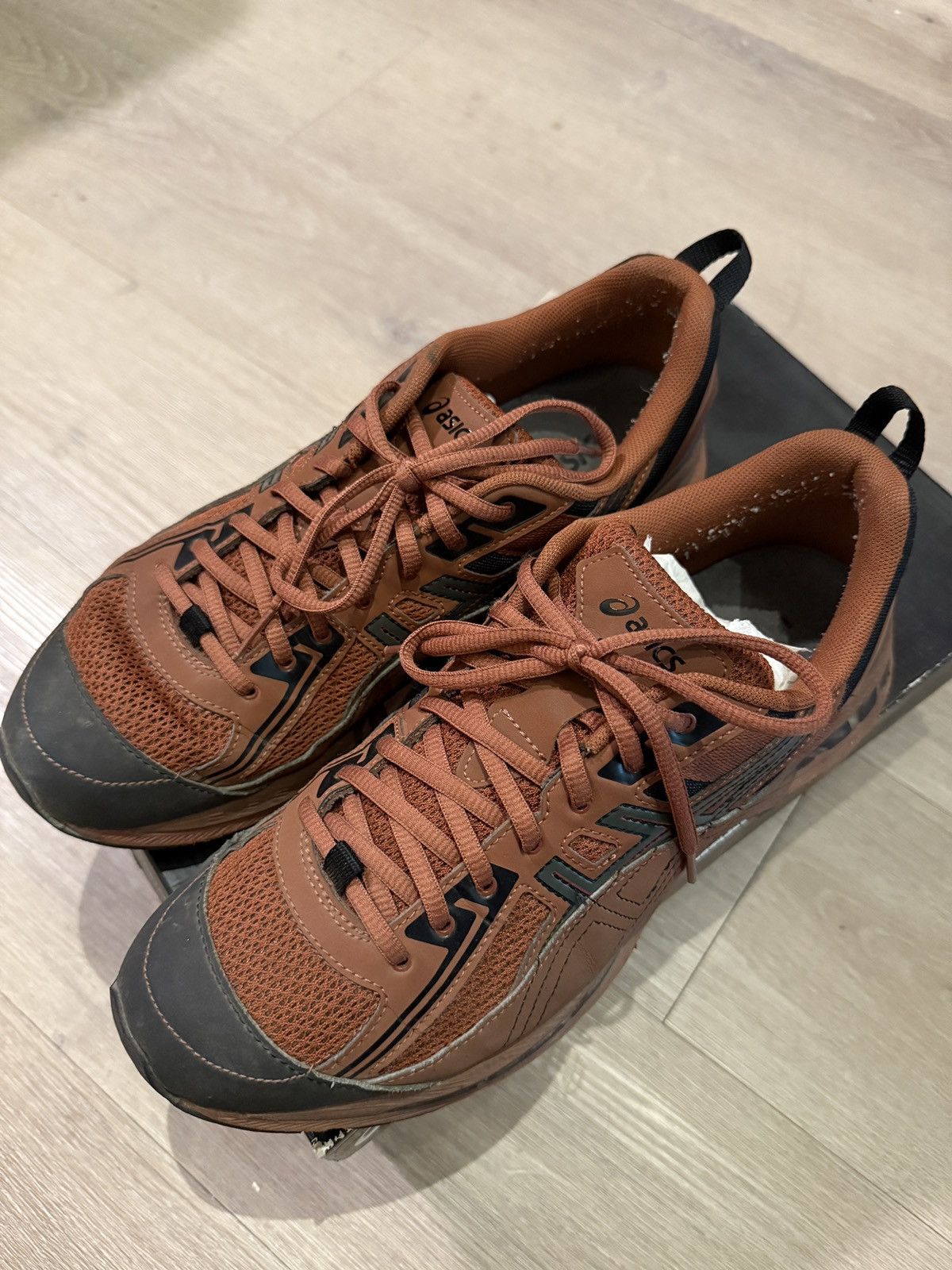 Asics × Kiko Kostadinov Kiko Kostadinov x ASICS Gel-Burz 2 in terracotta Size US 10.5 / EU 43-44 - 4 Thumbnail