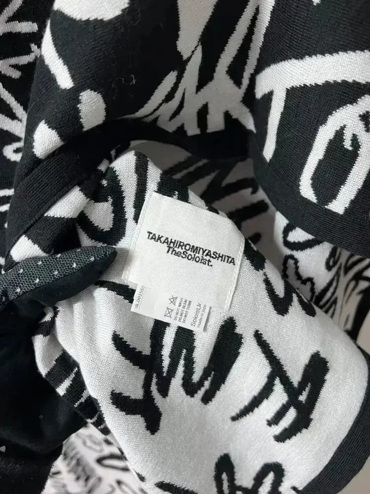 Takahiromiyashita The Soloist. Takahiromiyashita The Soloist. 20SS HAnd Writing Scarf Size ONE SIZE - 3 Thumbnail