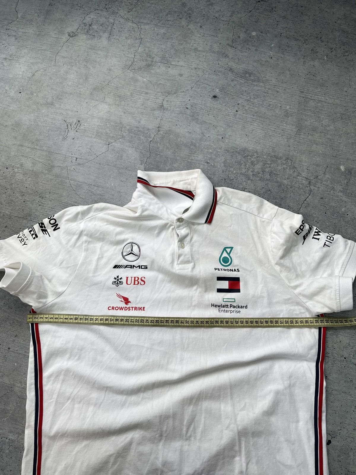 Formula 1 Mercedes Benz AMG Team Racing Petronas Polo T-shirt Size US XL / EU 56 / 4 - 9 Thumbnail
