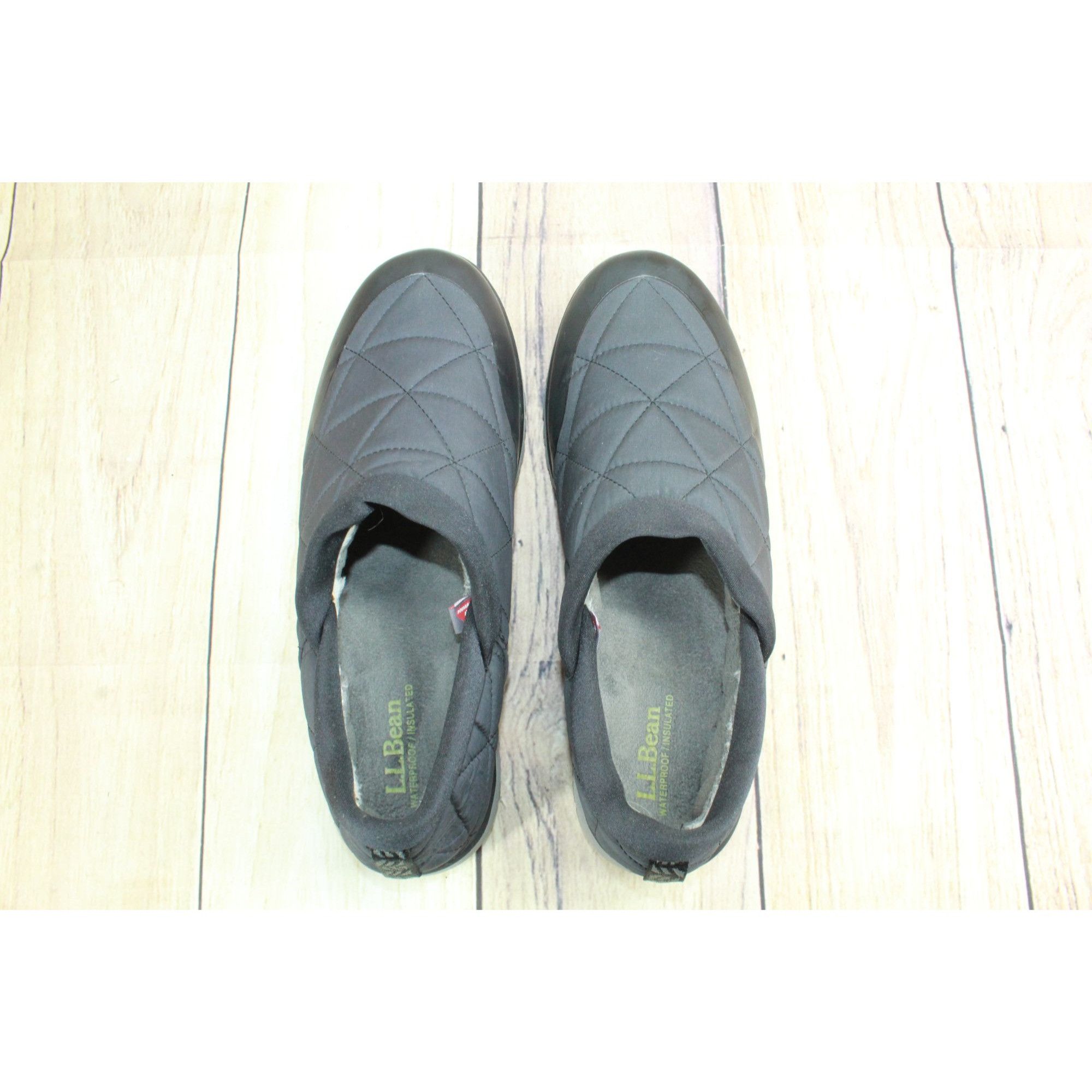 L.L. Bean LL Bean Men’s Quilted PrimaLoft Slip Ons – Size 9 M Size US 9 / EU 42 - 6 Thumbnail