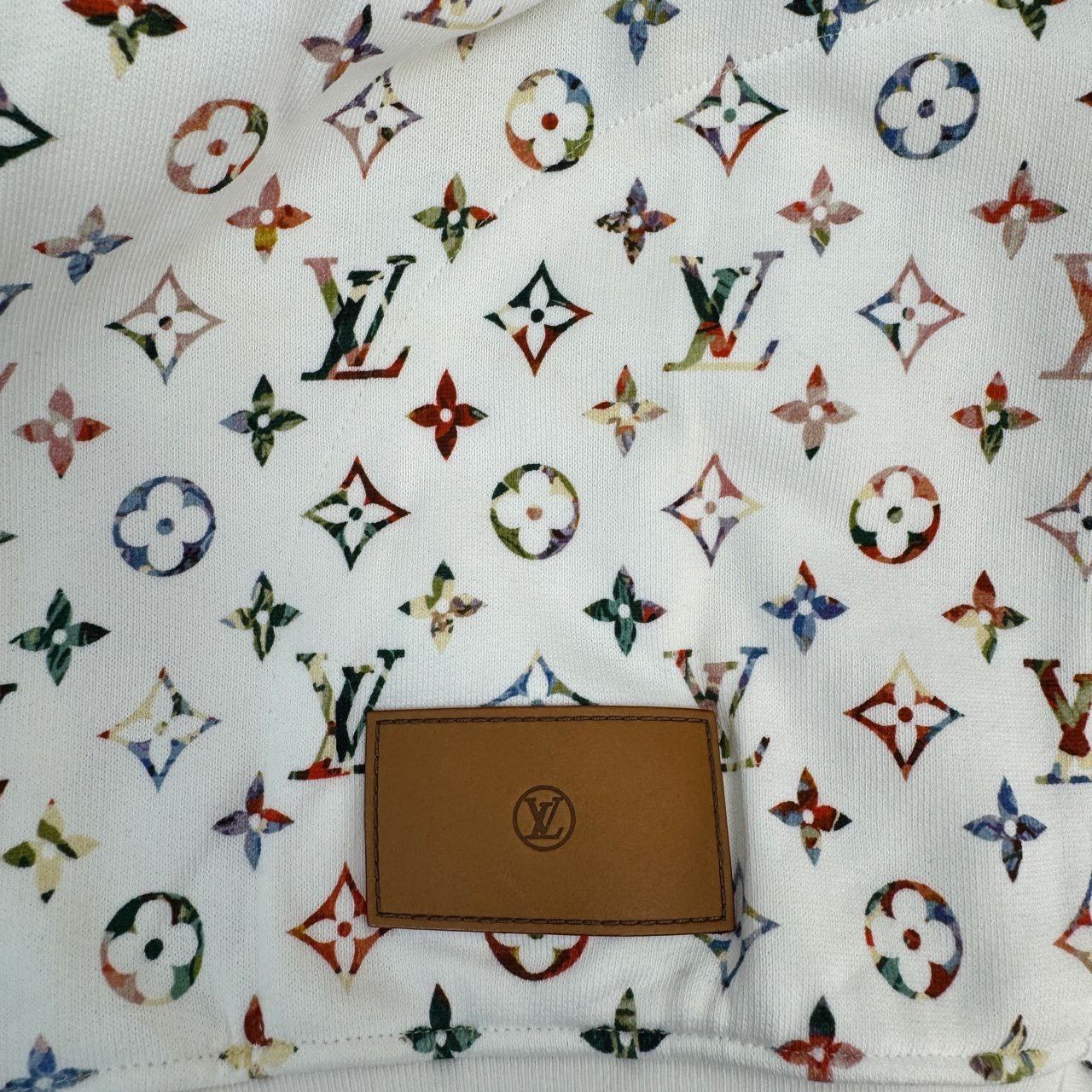 Louis Vuitton Louis Vuitton White full color small logo hooded leather la Size US L / EU 52-54 / 3 - 7 Thumbnail