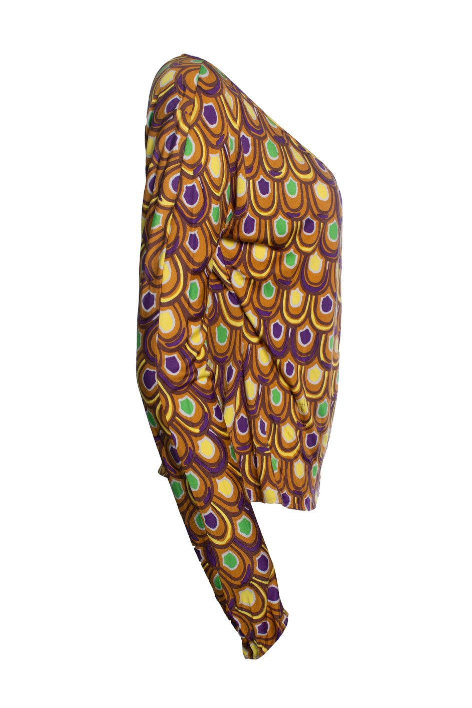 Emilio Pucci Emilio Pucci, Graphic printed cross over top Size M / US 6-8 / IT 42-44 - 4 Thumbnail